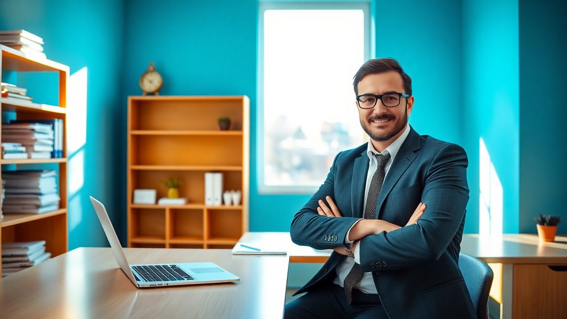 Consultant fiscal la birou în centrul Bucureștiului